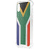 South Africa Flag Distressed iPhone XS Clear Case